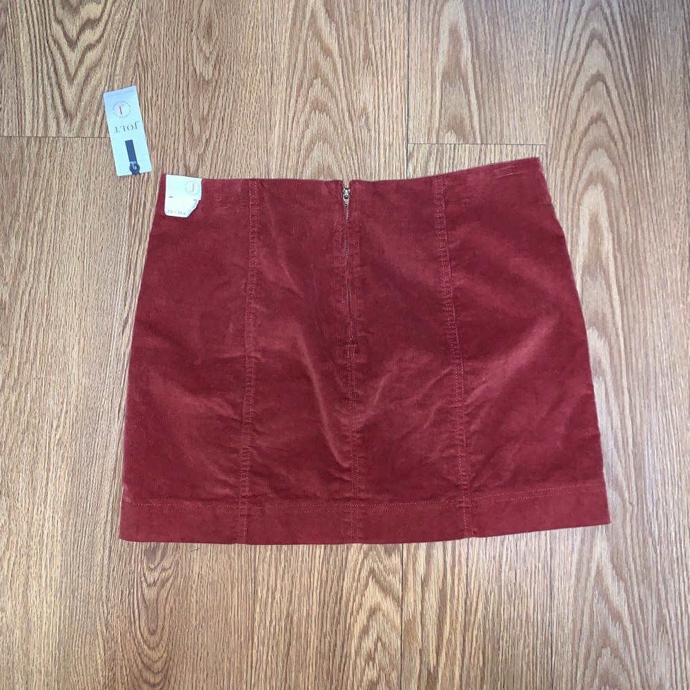 Jolt High Rise Seamed Mini Skirt - Picture 4 of 5